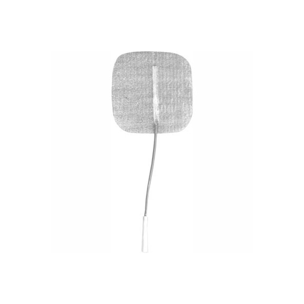 Dura-Stick Premium Electrodes, 2" Square, Stainless Steel Mesh, 40/Case